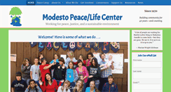Desktop Screenshot of peacelifecenter.org