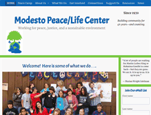 Tablet Screenshot of peacelifecenter.org
